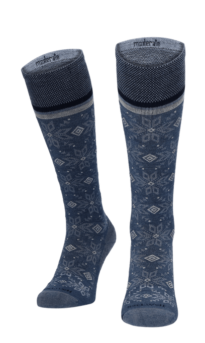 Winterland Women Compression Socks Class 1 Denim