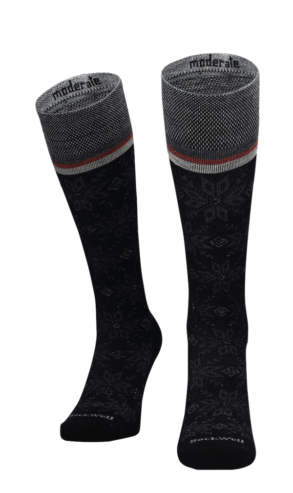 Winterland Women Compression Socks Class 1 Black