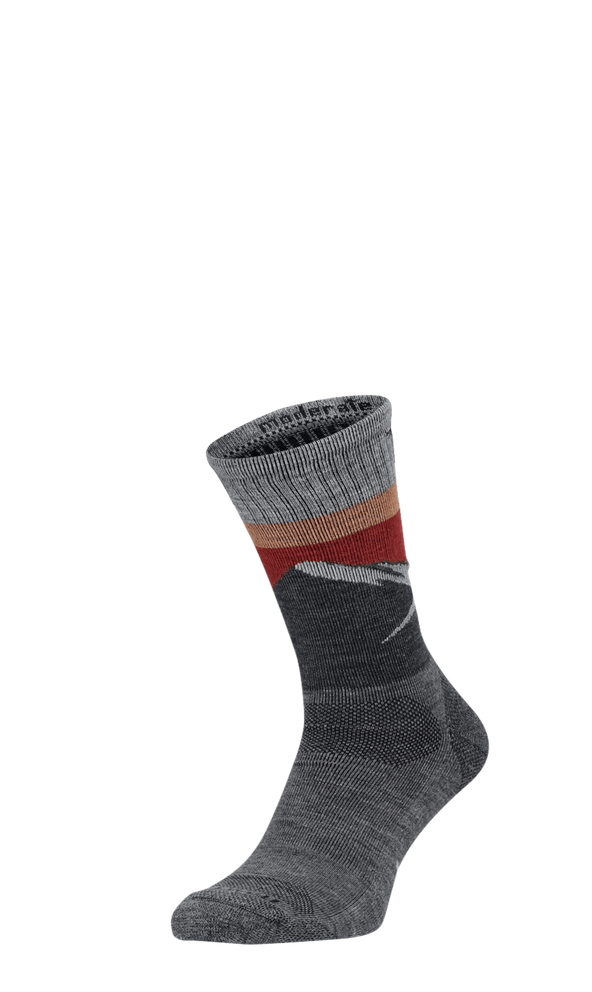 Modern Mountain Crew Men Hiking Socks Class 1 Grey