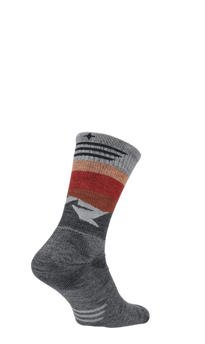 Modern Mountain Crew Men Hiking Socks Class 1 Grey