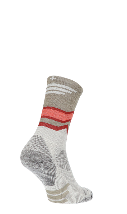 Mountain Beat Crew Women Hiking Socks Class 1 Natural