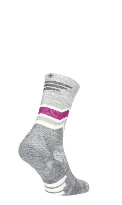 Mountain Beat Crew Women Hiking Socks Class 1 Grey